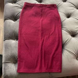Pencil skirt